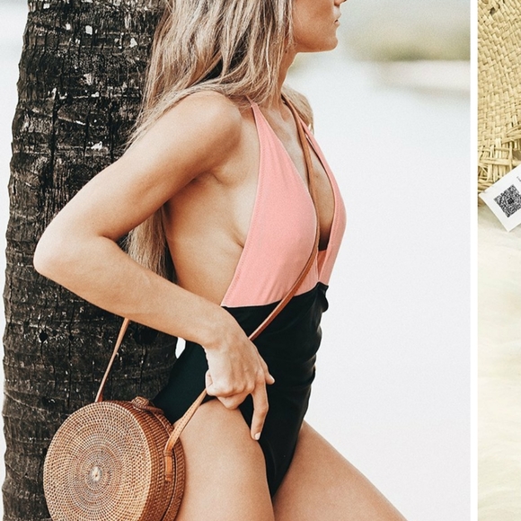 BRAND NEW Cupshe one piece colorblock swimsuit - Picture 5 of 5